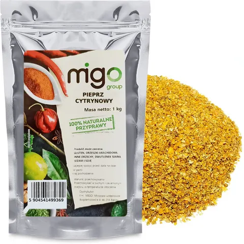 Pieprz cytrynowy mielony 1kg - MIGOgroup