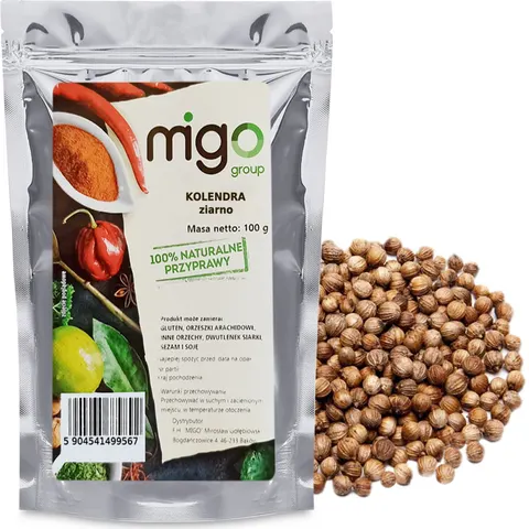 Kolendra ziarno przyprawa 100g - MIGogroup