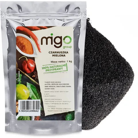Czarnuszka mielona 1kg - MIGOgroup