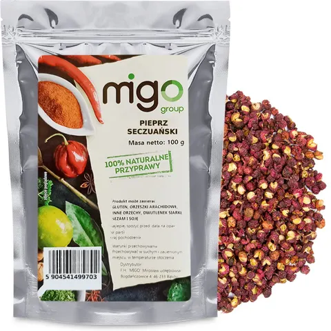 Pieprz seczuański ziarnisty 100g - MIGogroup