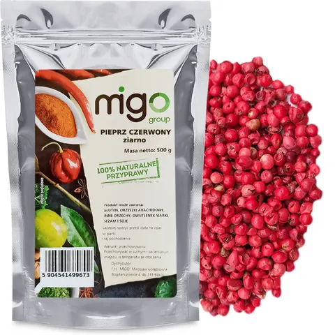 Pieprz czerwony ziarnisty 500g - MIGOgroup