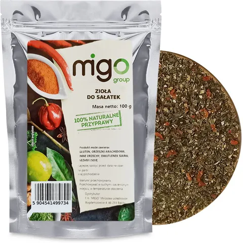 ZIOŁA do SAŁATEK aromatyczne 100g w proszku - MIGogroup