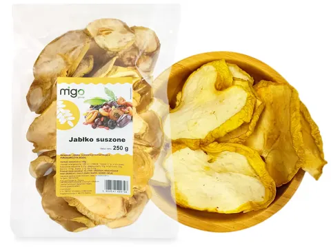 Jabłka suszone, krojone - chipsy jabłkowe - 250g - MIGOgroup