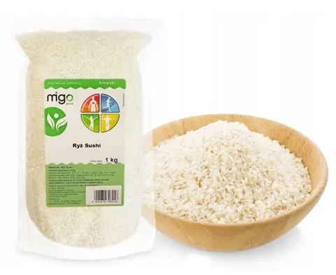 Ryż do SUSHI naturalny 1kg - MIGOgroup