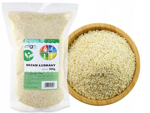 Sezam biały łuskany 500 g - MIGOgroup