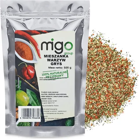 Mieszanka warzyw, warzywa suszone w proszku, grys 500g - MIGogroup