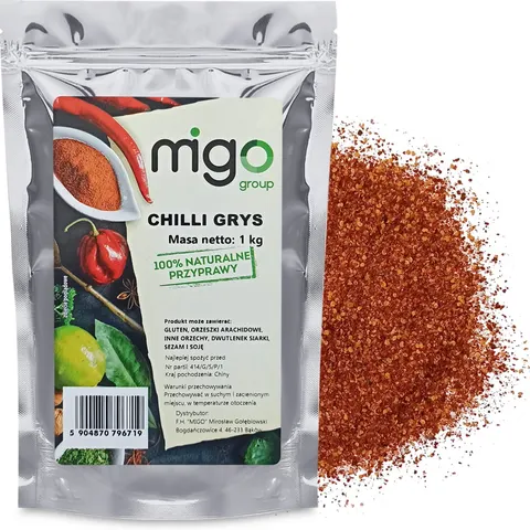 Chili w proszku papryka, grys 1kg - MIGOgroup
