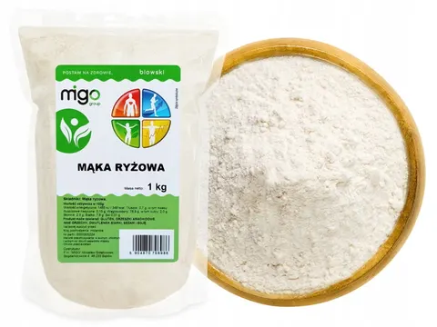 MĄKA RYŻOWA do wypieków - 1kg - MIGOgroup