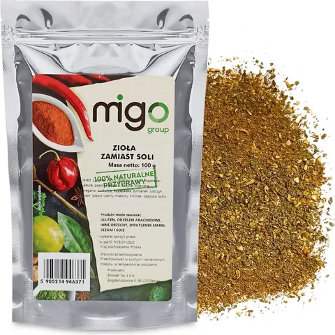 Zioła zamiast Soli, mieszanka ziół 100g - MIGogroup