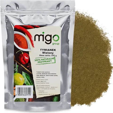 TYMIANEK Mielony, przyprawa - 500g - MIGogroup