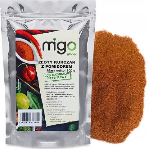 przyprawa ZŁOTY KURCZAK Z POMIDORAMI- 500g - MIGogroup