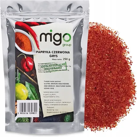 Papryka czerwona GRYS - 250g - MIGOgroup
