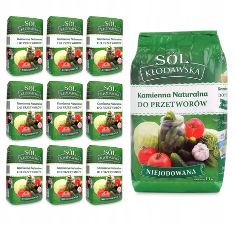 SÓL KŁODAWSKA NIEJODOWANA, kłodawa do przetworów - 11kg