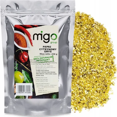 Pieprz cytrynowy grys 250g - MIGOgroup