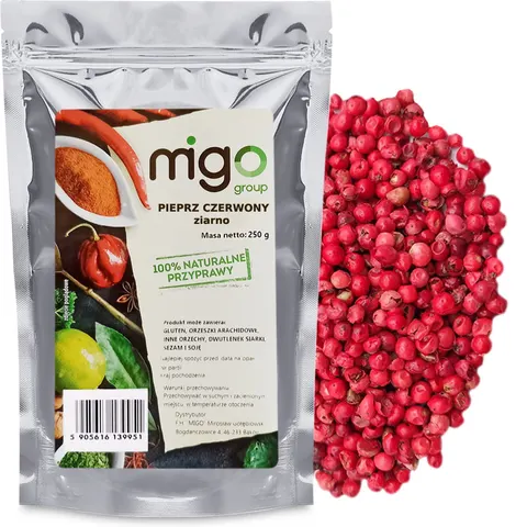 Pieprz czerwony ziarnisty 250g - MIGOgroup