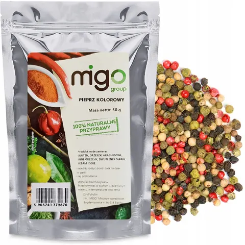 Pieprz kolorowy ziarnisty 50g - MIGOgroup