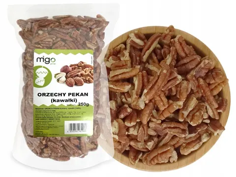 Orzechy pecan kawałki 250g - MIGOgroup