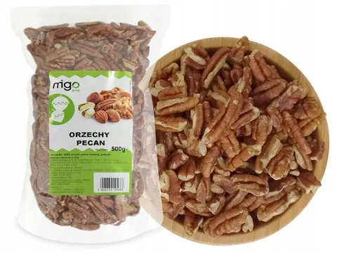 Orzechy pecan kawałki 500g - MIGOgroup