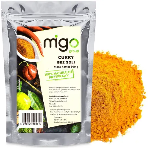 Curry bez soli 500g - MIGOgroup