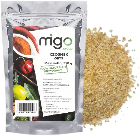 Czosnek grys 250g - MIGOgroup
