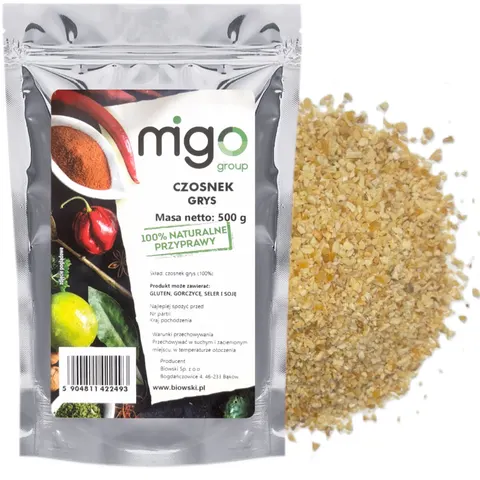Czosnek grys 500g - MIGOgroup