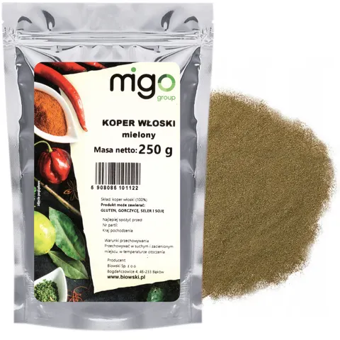 Koper włoski mielony 250g - MIGOgroup