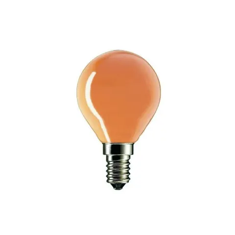 Żarówka kulka P45 15W E14 żółta tradycyjna 33265350 PHILIPS PILA