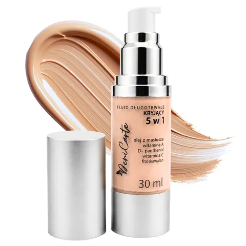 Podkład fluid kryjący 5w1 nr 52 - naturalny beż