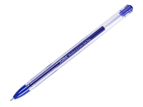 Długopis żelowy STUDENT niebieski TO-071 TOMA