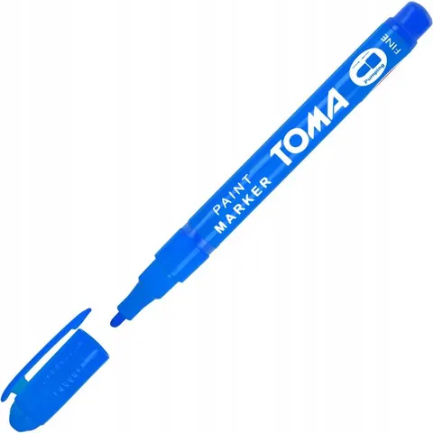 Marker olejowy F niebieski 1,5mm TO-441 TOMA