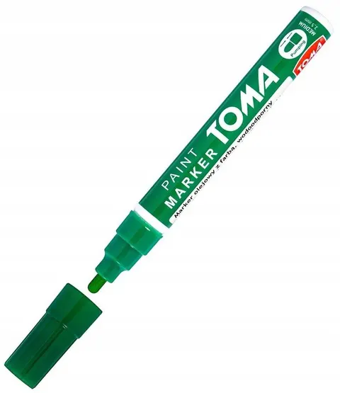 Marker olejowy Toma TO-440 2,5mm zielony