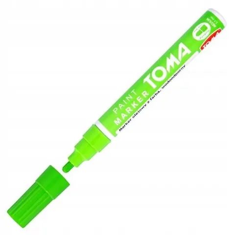 Marker olejowy Toma TO-440 2,5mm jasny zielony