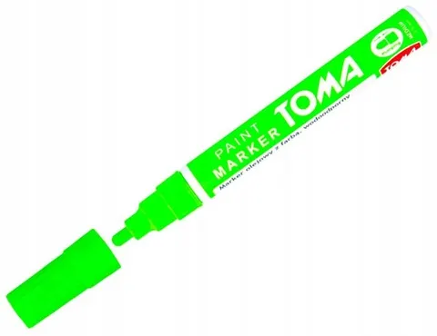 Marker olejowy NEON ZIELONY 2,5 mm TO-440 TOMA