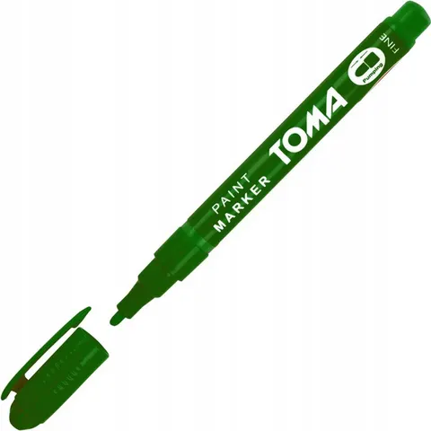 Marker olejowy TOMA Fine 441 cienki zielony