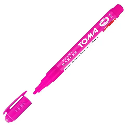 Marker olejowy F różowy 1.5mm TO-441 TOMA