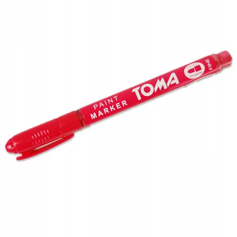 Marker olejowy czerwony Toma 1 szt.