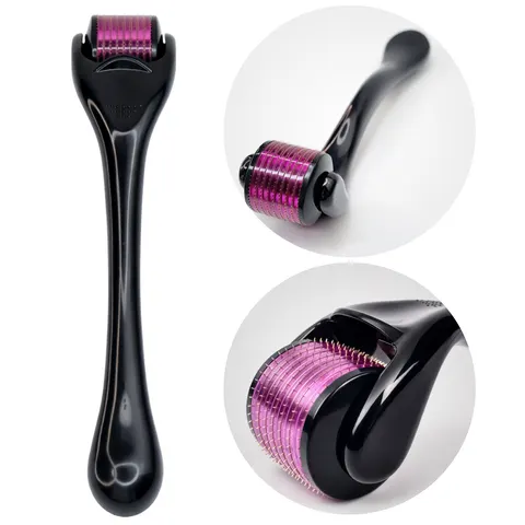 Derma roller tytanowy 0,75 mm - 540 igieł, do twarzy i ciała