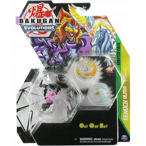 Bakugan Evolutions Zestaw Startowy Diamond Ultra Eenoch Pharol Neo Pegatrix