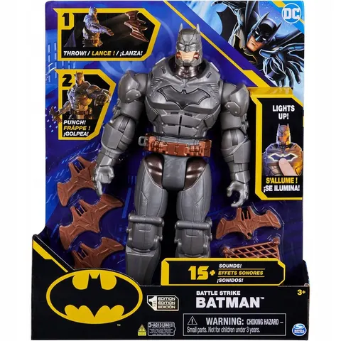 Batman DC Comics Ruchoma Figurka Interaktywna Battle Strike Batman 30cm