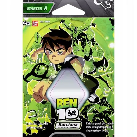 Ben 10 Karciana Gra Kolekcjonerska Bandai - Talia Startowa - Starter A