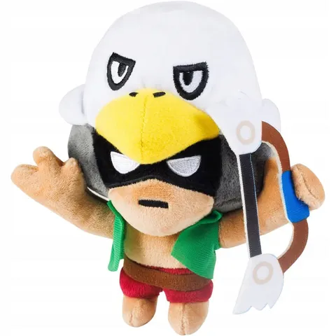 Brawl Stars Oryginalna Miękka Maskotka Plusz Pluszak Zadymiarz bo 18cm