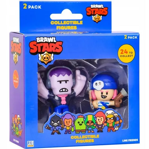 Brawl Stars Pmi Zestaw Figurek Kolekcjonerskich 2-Pak Frank + Penny