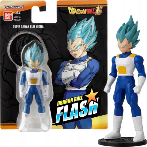 Dragon Ball Flash Bandai Oryginalna Figurka Super Saiyan Blue Vegeta 11cm