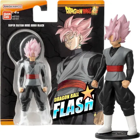 Dragon Ball Flash Bandai Oryginalna Figurka Super Saiyan Rose Goku Black