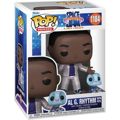Funko POP! Space Jam A New Legacy Vinyl Figure Al G. Rhythm with Pete 1184