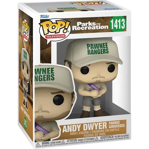 Funko POP! Television Parks and Recreation Andy Dwyer Pawnee Goddesses 1413