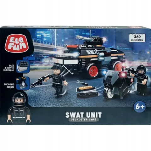 Klocki Elefun Swat Unit Jednostka Swat C5002