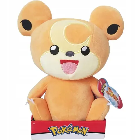Pokemon Oryginalna Maskotka Pluszowa Jazwares Plusz Pluszak Teddiursa 30cm