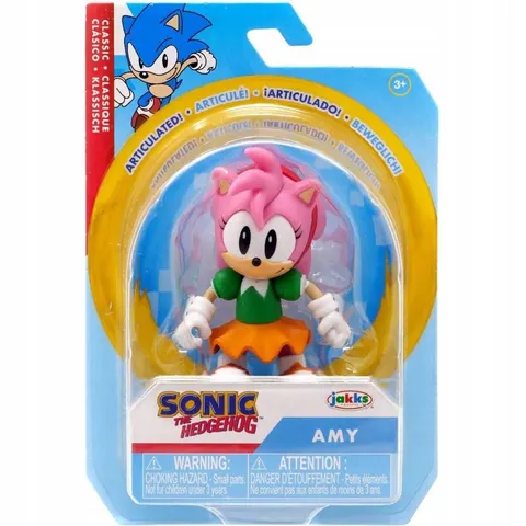 Sonic the Hedgehog Jakks Pacific Sega Oryginalna Ruchoma Figurka Amy