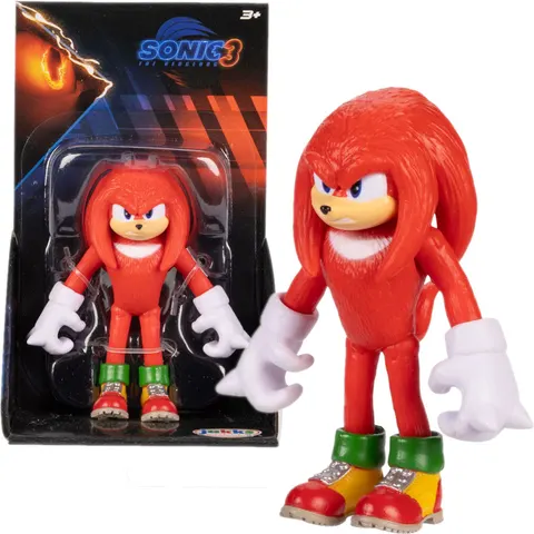 Sonic the Hedgehog Movie 3 Jakks Oryginalna Ruchoma Figurka Knuckles